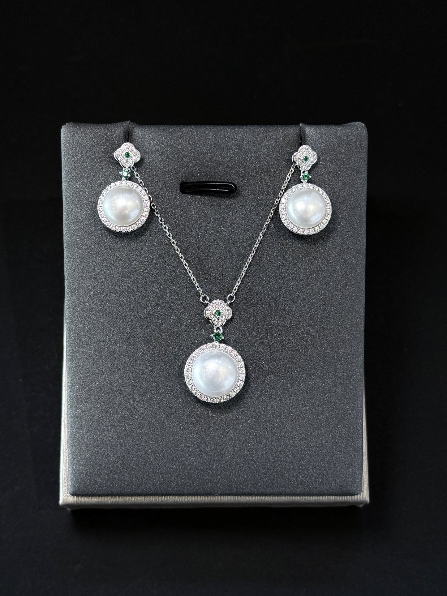 Sterling Silver Set - Clover Radiance
