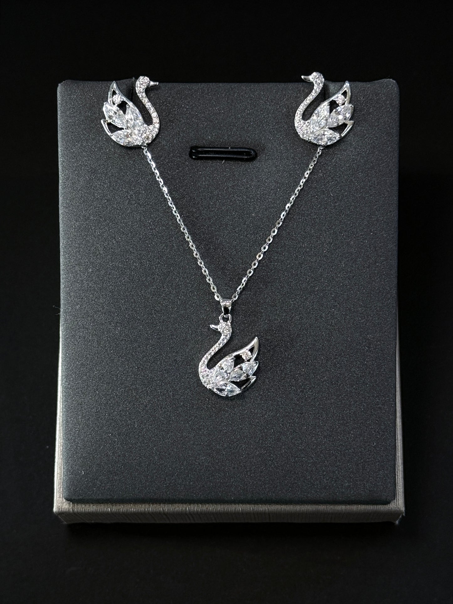 Sterling Silver Set - Swan