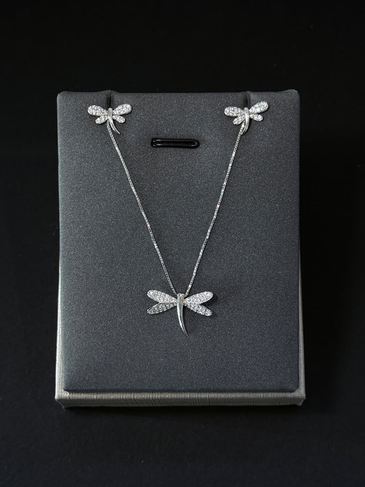 Sterling Silver Set -Dragonfly