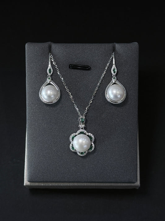 Sterling Silver Set -Drip Bloom