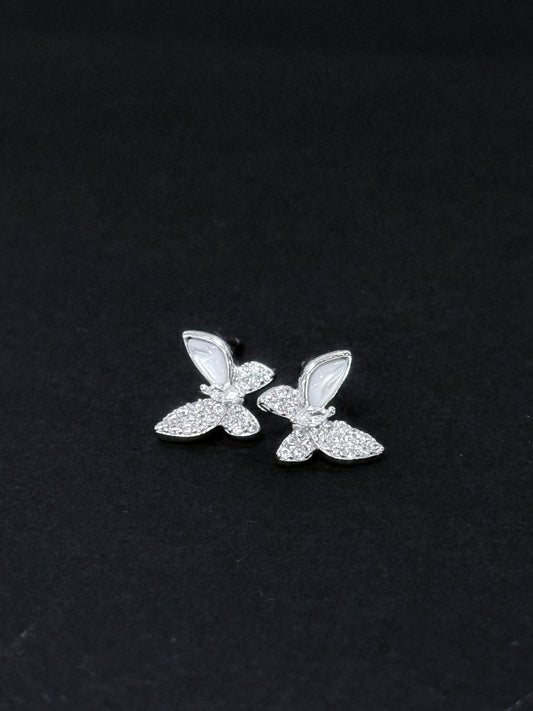 Sterling Silver studs - Delicate Wings