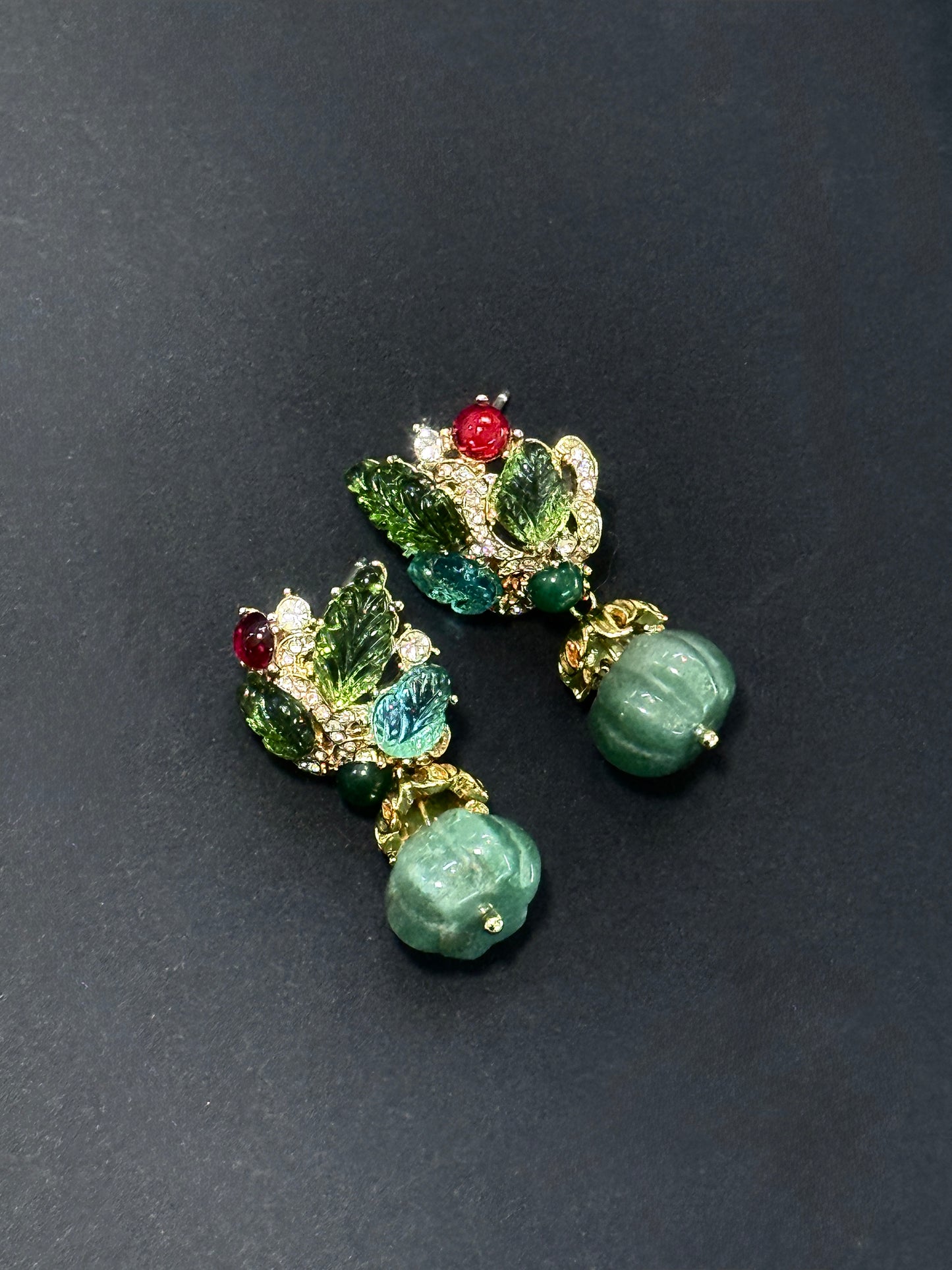 Vintage Style Earrings - Forest Muse