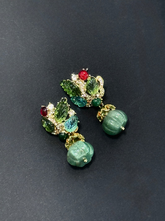 Vintage Style Earrings - Forest Muse