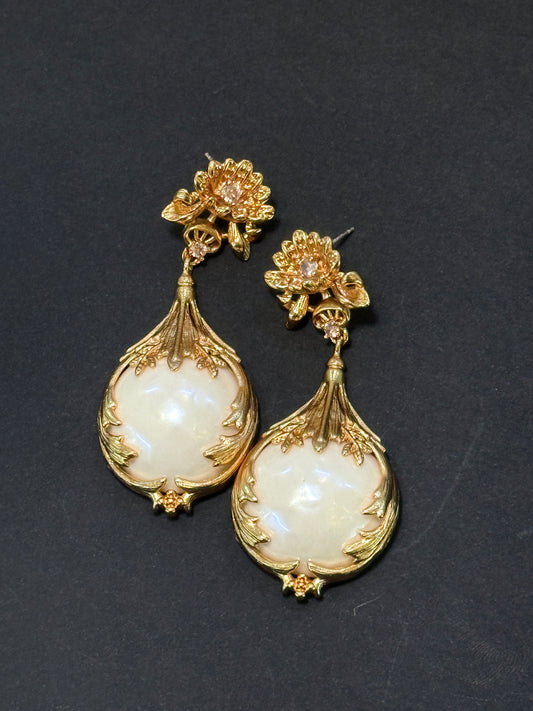 Vintage Style Earrings - Goccia di Luna