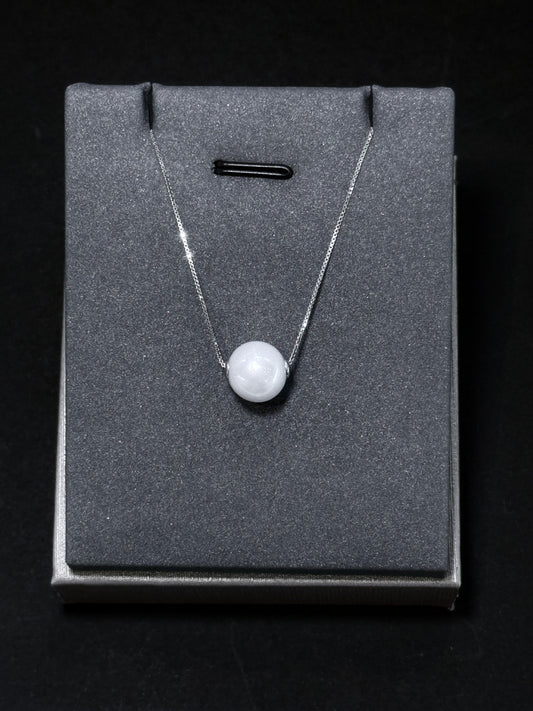 Sterling Silver Necklace - Solo Glow