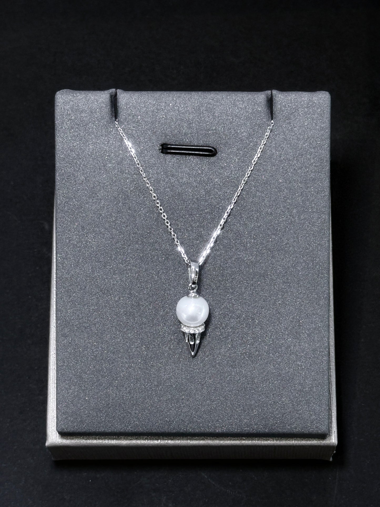 Sterling Silver Necklace - Etoile Drop