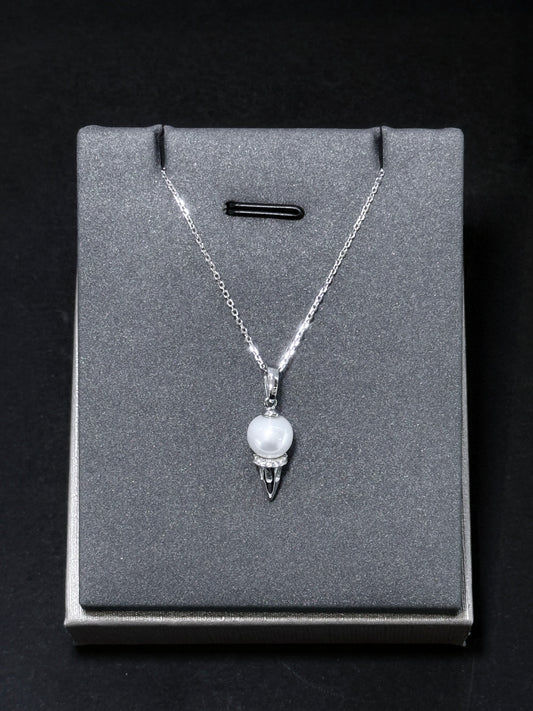Sterling Silver Necklace - Etoile Drop