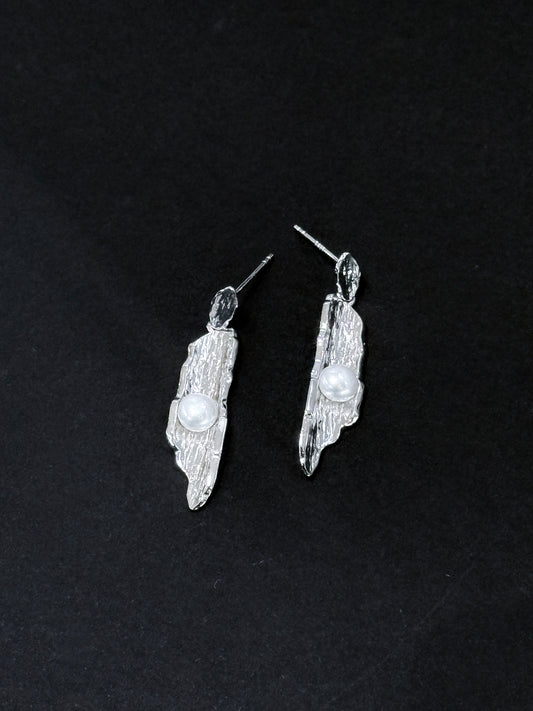 Sterling Silver studs - Driftwood Gleam